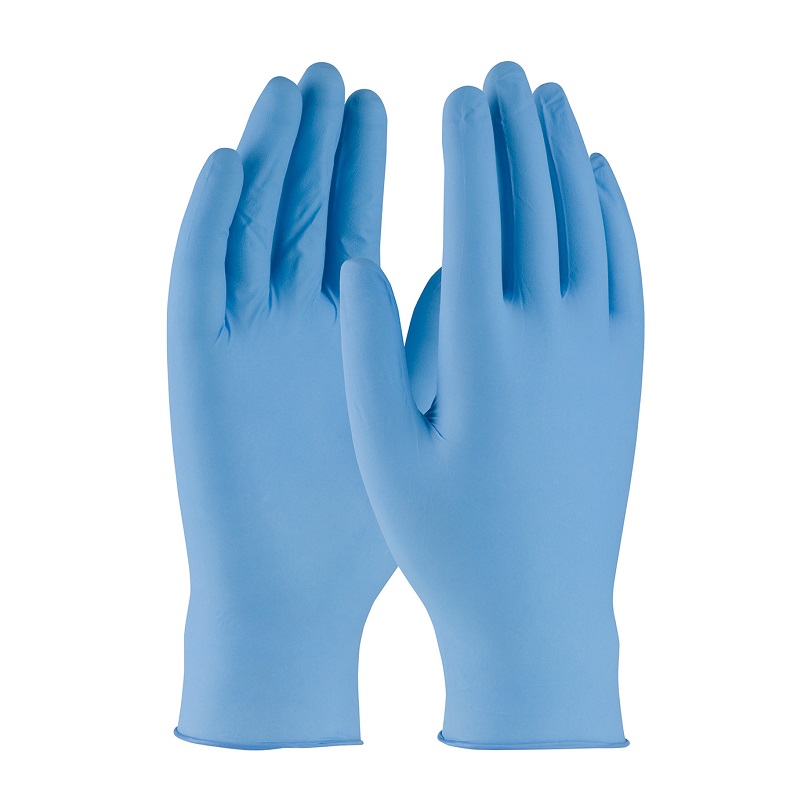 5MIL Nitrile Disposable Gloves 100/Box - Powdered w/Textured Grip - AMBI-DEX